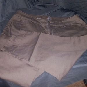 St John's Bay Sz 14 Stretch Jean Capri